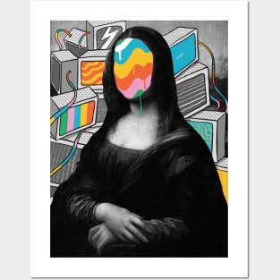Mona Lisa Meltdown Posters and Art